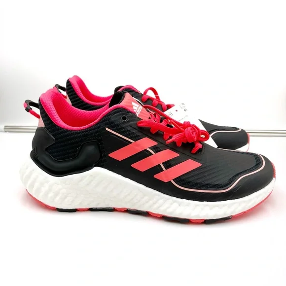 Adidas Boost ClimaWarm LTD Running Shoes H67361 Black/Pink Mens